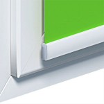 Aluminium-Lastenstange und graue Endkappen 