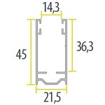 U-образный для традиционного затвора 