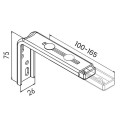 Fábrica para la producción de Accessoires pour store a Precios de Productor Pida Juego de 2 soportes universales ajustables - desplazamiento de hasta 16,5 cm. a precios de fábrica