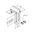 Commandez Ensemble de 2 ou 3 fixations sans trous pour stores-large compatibilité aux prix d'usine