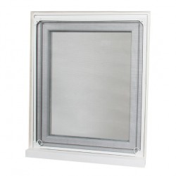 Moustiquaire à cadre magnétique sans trous en PVC Moustiquaire à cadre magnétique sans trous en PVC