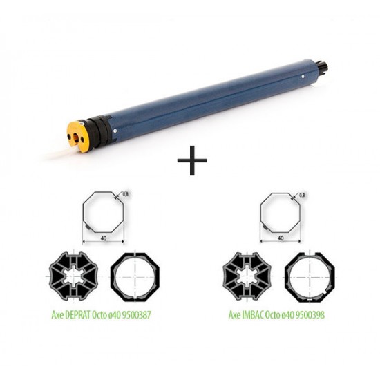 Pida Kit de reemplazo de persianas eléctricas Somfy ls40 ø40 a precios de fábrica