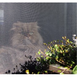 Rede de mosquito flexível de alta resistência para gatos