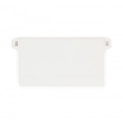 Beschwerungsplatte für Jalousien mit vertikalen Streifen (California Jalousien)