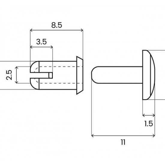 Fábrica para a produção de a preços de produtor Encomende Conjunto de 2 rebites de plástico para painéis solares planos. a preços de fábrica