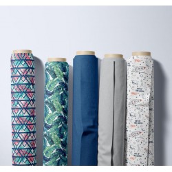 Austauschbarer Stoff für Rollos.