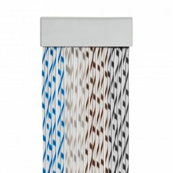 Cortina de cordão, Cortina de fita de PVC Cortina de cordão, Cortina de fita de PVC