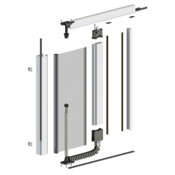 Anti-Moskito-System, Seitenwalze mit Kette Anti-Moskito-System, Seitenwalze mit Kette