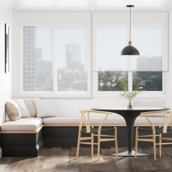 Cluny Lino transparente Rollos mit Leinenstruktur Cluny Lino transparente Rollos mit Leinenstruktur