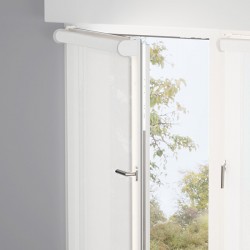 Rolety bez wiercenia Ecolochy, Bech PVC, bezhalogenowe, z antybakteryjną obróbką Rolety bez wiercenia Ecolochy, Bech PVC, bezhalogenowe, z antybakteryjną obróbką