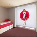 Buy Youth Roller blinds on the window, roller blinds, printed - Street Girl at Factory Prices