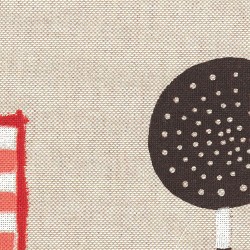 Cortinas de rolo para cozinha com estampas em estilo retro e britânico