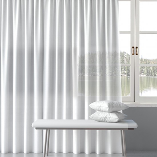 Buy Translucent curtains with shiny stripes at Factory Prices