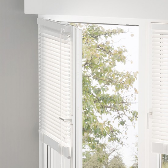 Buy Aluminum blinds without holes 25 mm thick for installation on windows and doors without drilling holes at Factory Prices