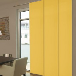 Japanische Paneele in undurchsichtigen Farben Black Out