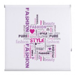 Youth roller blinds with inscriptions Youth roller blinds with inscriptions