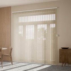 Вертикальные ламели из ткани Screen Nano 5 , огнестойкая ткань Вертикальные ламели из ткани Screen Nano 5 , огнестойкая ткань