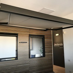 Awning with LED candle in the box, shoulder, Toldo Cofre Aland Awning with LED candle in the box, shoulder, Toldo Cofre Aland