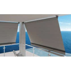 Verticale stoffen luifel, tella, luifel tello stor, balcon