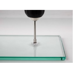 De Dienst van het boren van het omgekeerde in het glas voor het bevestigen, voor het bevestigen De Dienst van het boren van het omgekeerde in het glas voor het bevestigen, voor het bevestigen