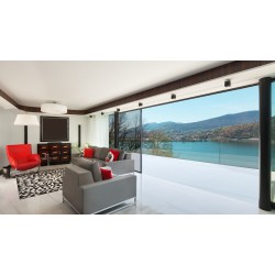 Fly Light Aluminiumfensterfreies Schiebesystem, m2