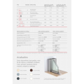 Buy Threshold-free sliding Aluminum window system Fly Light, m2 at Factory Prices